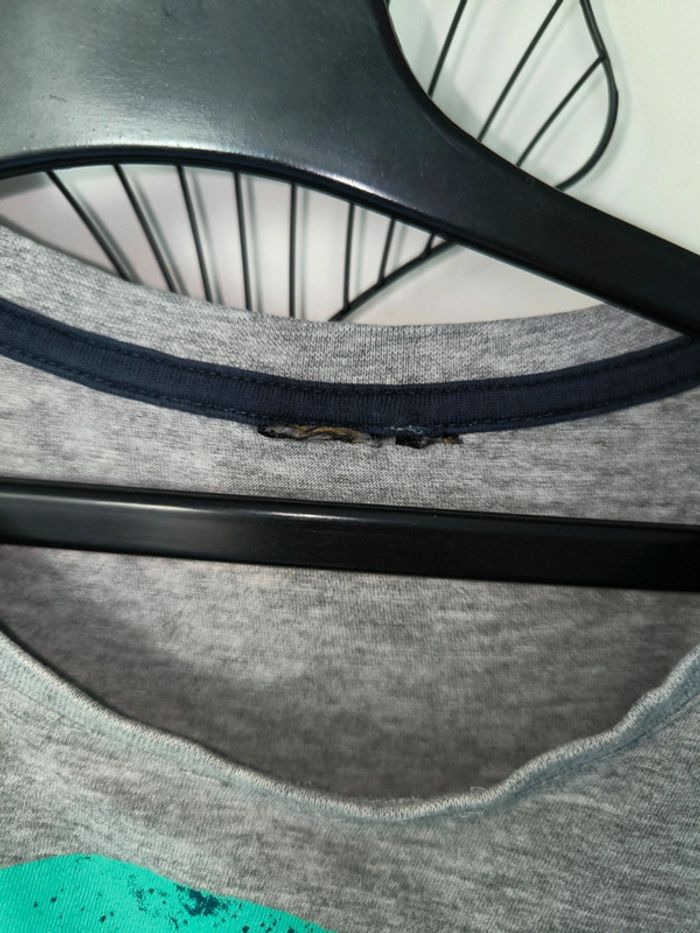 Tee shirt tête de mort garçon by kool - photo numéro 4