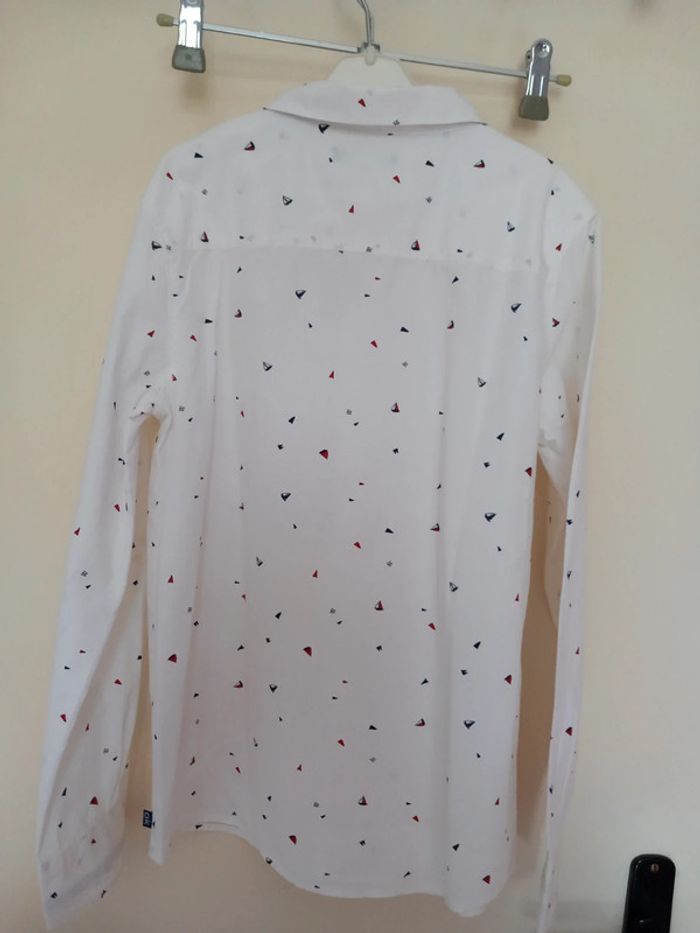 Chemise blanche à motif - photo numéro 6
