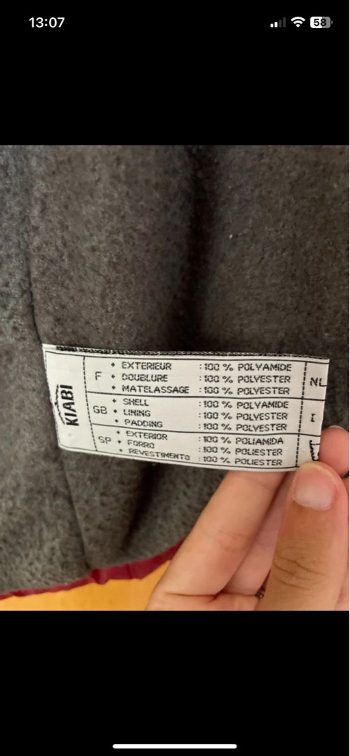 Manteau à capuche Kiabi 12 ans - photo numéro 3