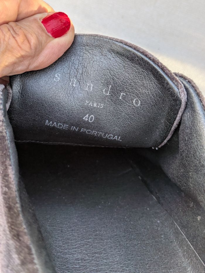 Baskets Sandro violets 40 - photo numéro 8