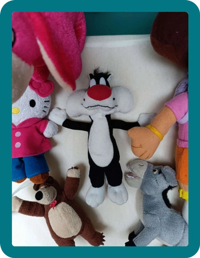 Lot 10 petites peluches - photo numéro 5
