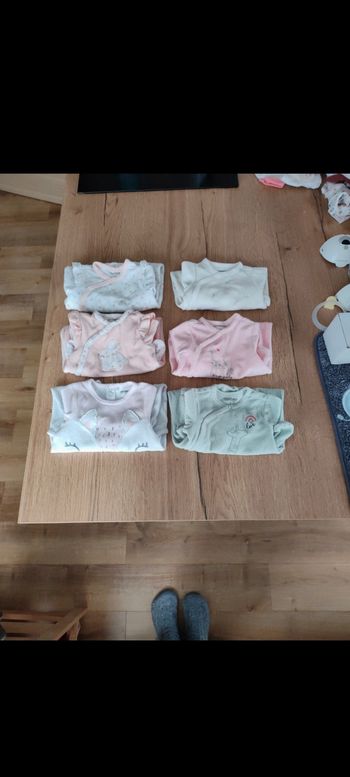 Lot pyjamas bébé fille 3 mois