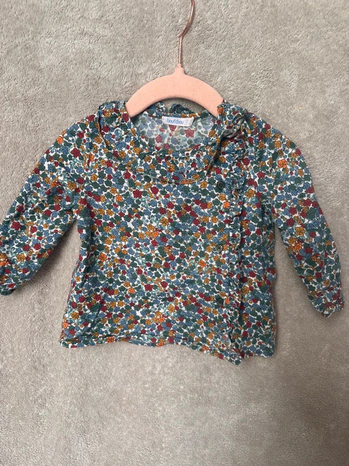 Blouse fleurie bout’chou
