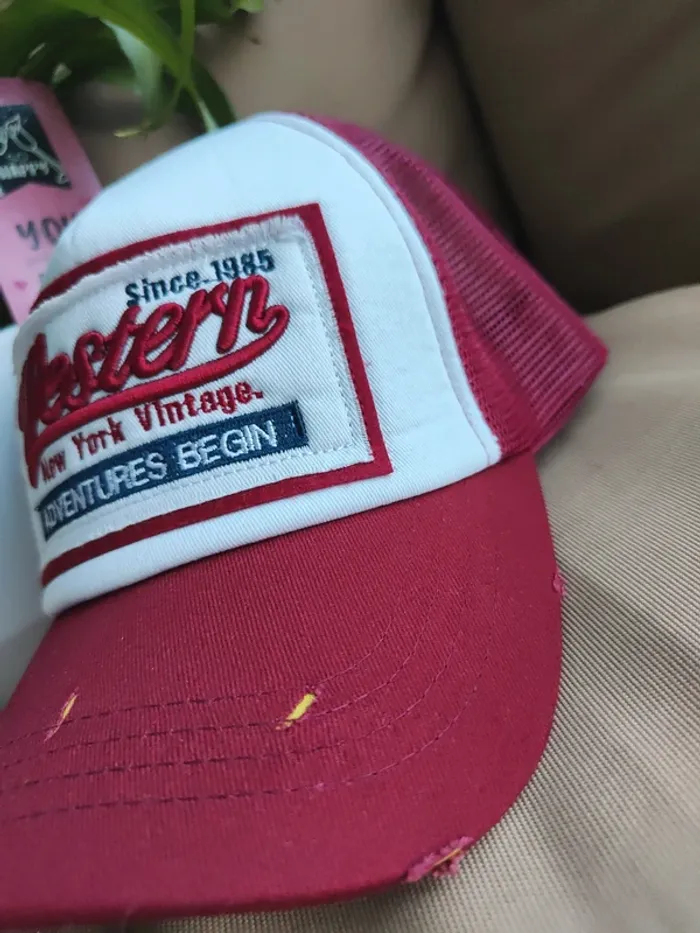 Casquette Trucker Western rouge - photo numéro 2