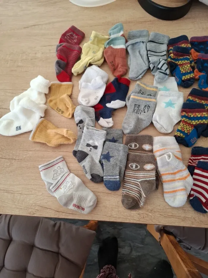 30 paires de chaussettes 15/16 - photo numéro 3
