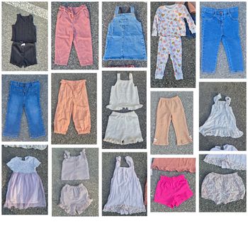 Lot vêtements été fille 24 mois