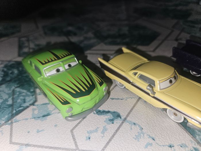 5 voitures cars Mattel Disney Pixars rare tbe - photo numéro 2