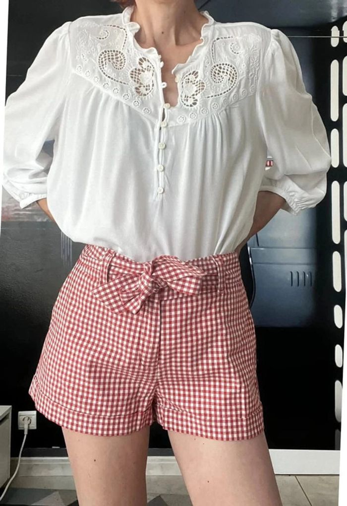 Blouse broderies anglaises Capucine - photo numéro 10