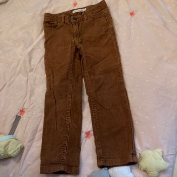 Pantalon velours marron