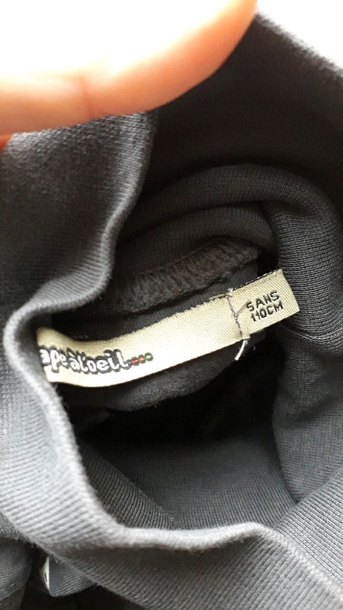 T shirt manches longues col haut - photo numéro 7