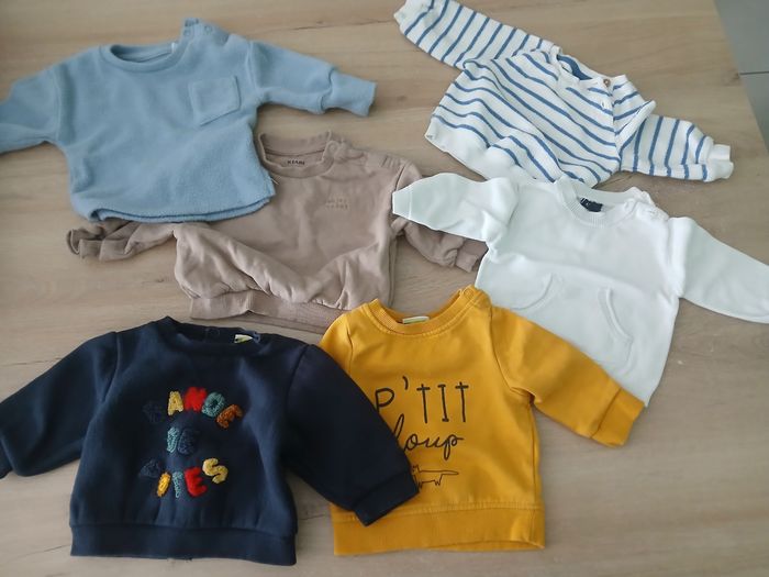 Vêtement bébé garçon 3 mois  62 pièces - photo numéro 5