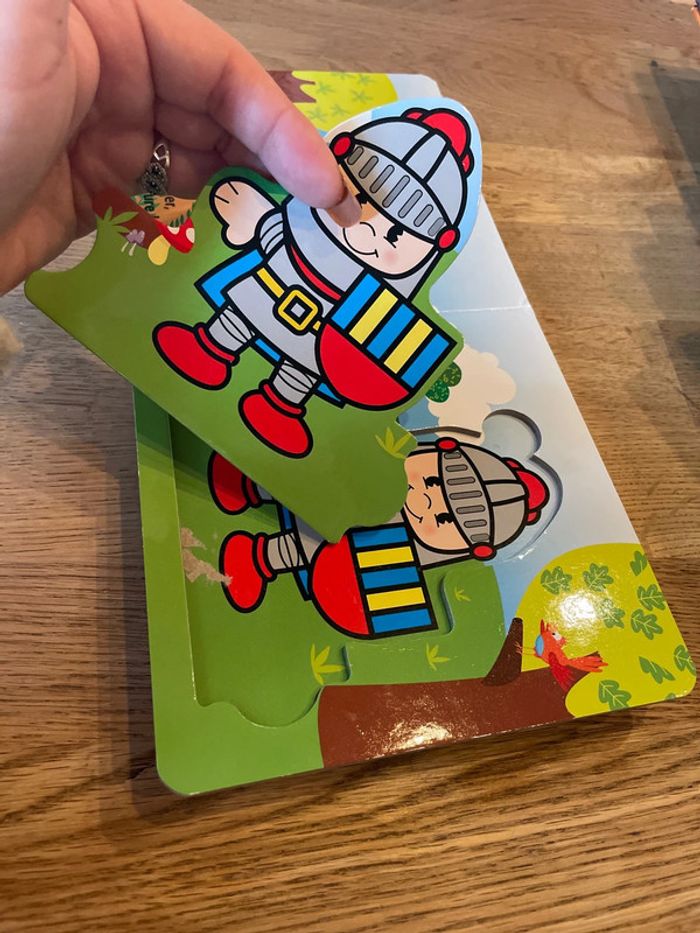 Livre La farandole des puzzles Il était une fois - photo numéro 8