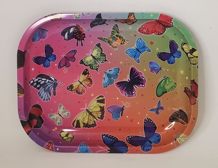 Plateau de roulage Papillons