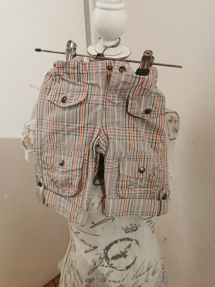 Bermuda vert baudet t 18 mois