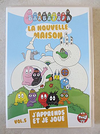 DVD dessin animé enfant Barbapapa : « La nouvelle maison »