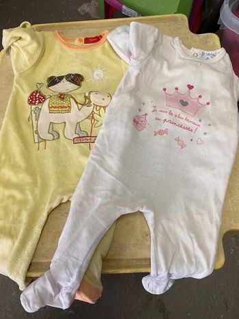 Lot pyjama fille 9 mois