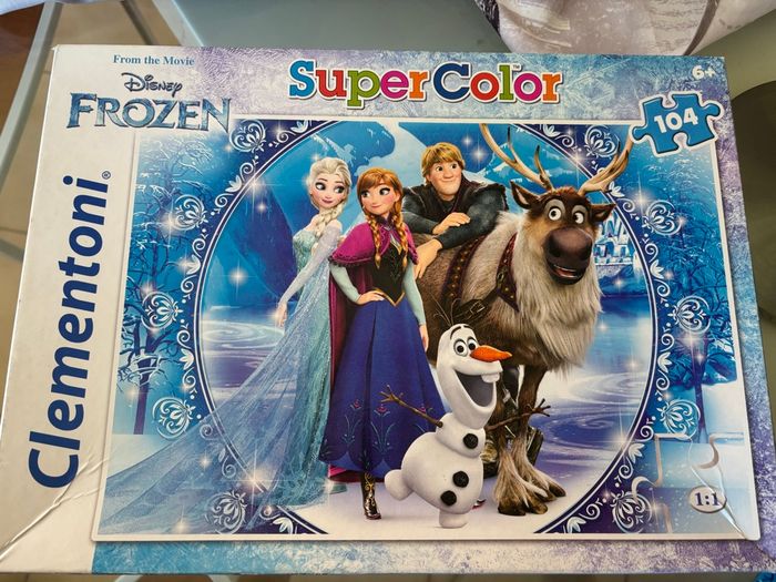 Lot puzzles Frozen - photo numéro 2