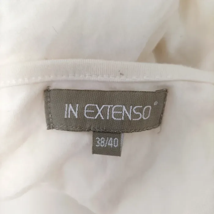 Lot 5 hauts femme blancs T 40 L – Esprit, Damart, Ycoo, In Extenso, mix manches LOT006 - photo numéro 3
