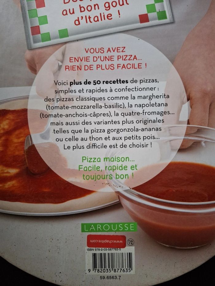 Lot de 3 livres de cuisine italienne - photo numéro 9