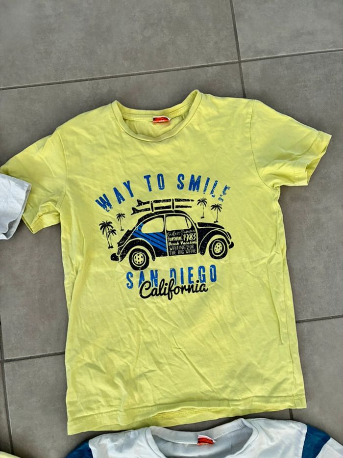 Lot 5 tee shirt tape à l’œil 10 ans +2 cadeaux - photo numéro 5