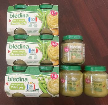 Petits pots des 4/6 mois