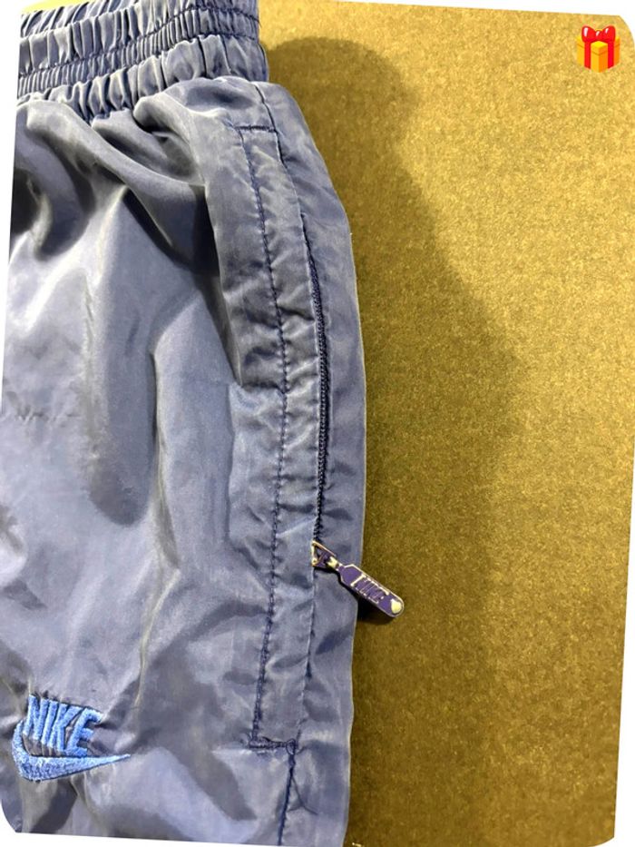 Trackpant - survêtement Nike Vintage 90´s Violet / bleu marine Taille L - photo numéro 3