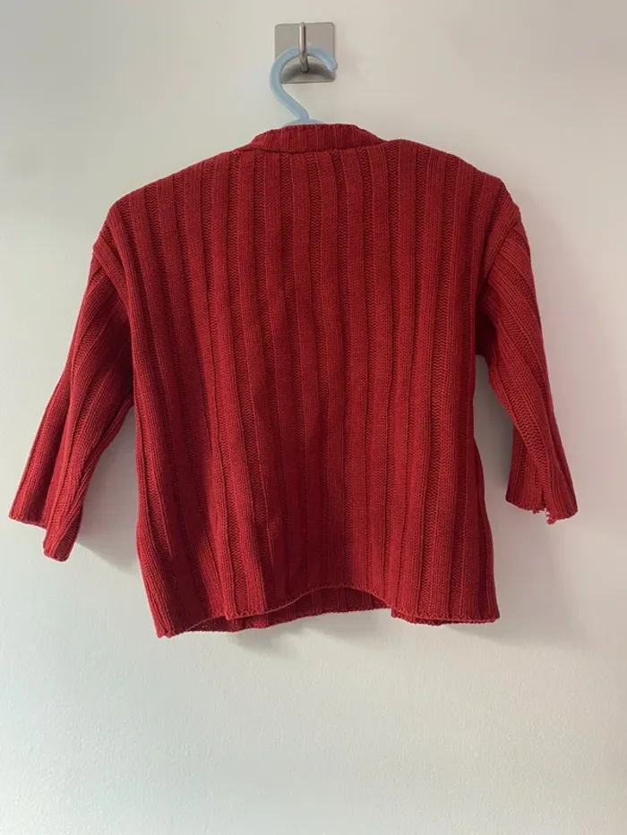 Pull rouge Kiabi 12mois - photo numéro 4