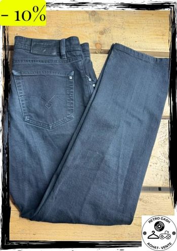 Jean black star pierre Cardin noir homme taille w36/l34
