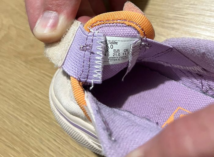 Vans slip on TD V Cyber Horse - Beige - photo numéro 3