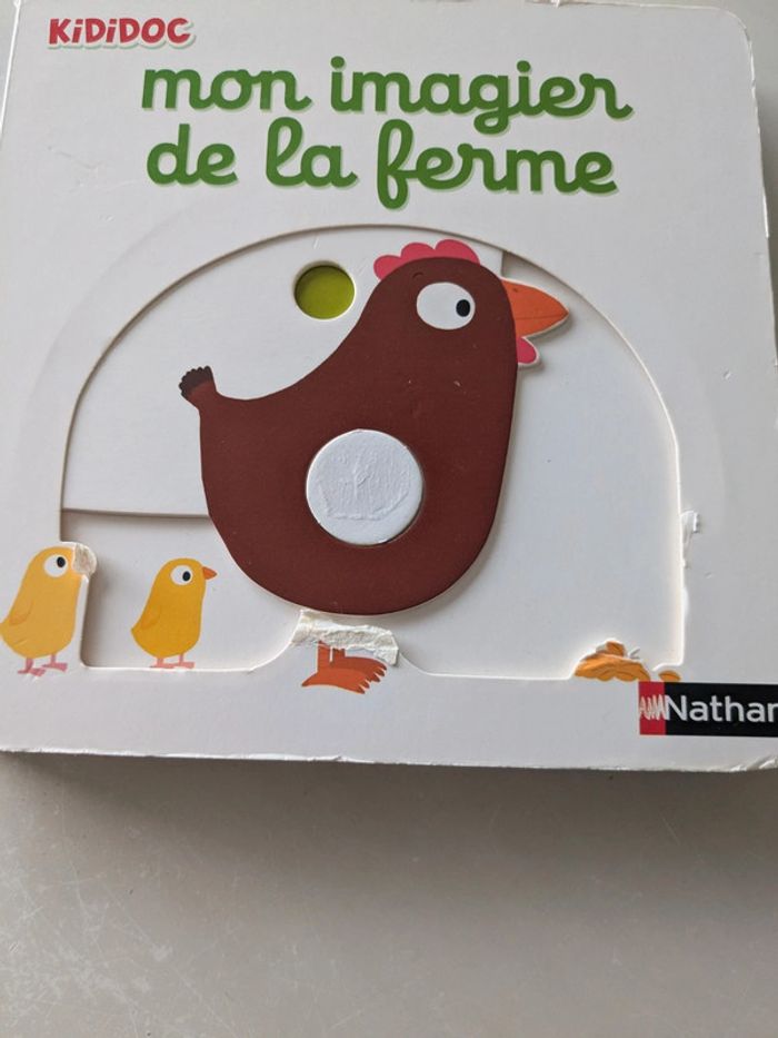 Livre Kididoc Imagier de la ferme - photo numéro 2
