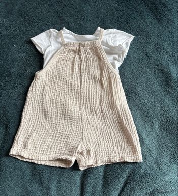 Ensemble, Combishort et T-shirt manches courtes 12 mois