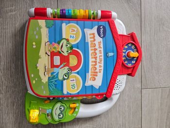 Livre interactif Tad et Lilly à la maternelle