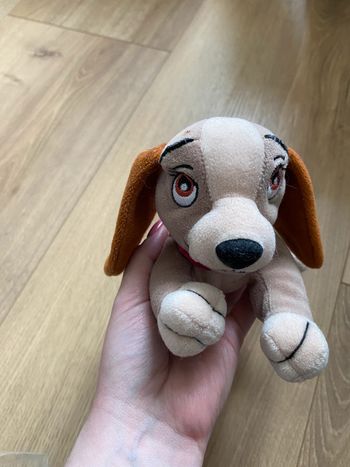 Peluche lady de la belle et le clochard Disney