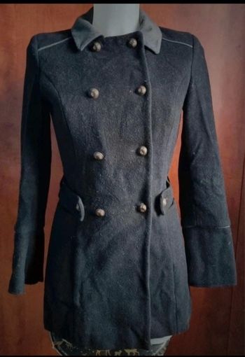 Caban noir taille 34