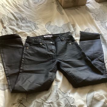 Pantalon effet luisant fille 10ans