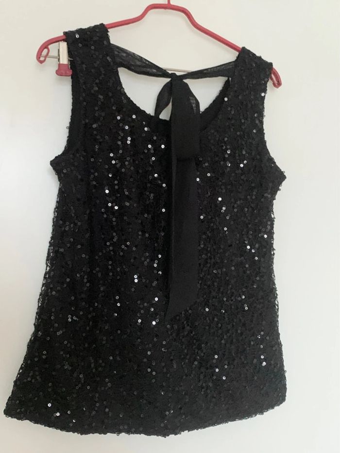 Top à sequins Jacqueline Riu T 42 - photo numéro 9