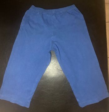 Pantalon fin bleu marine