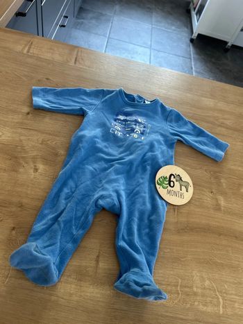 Pyjama coton bleu City Tour