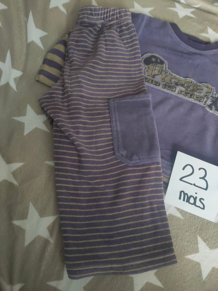 Pyjama 2 pièces bébé garçon 23 mois sergent major - photo numéro 2