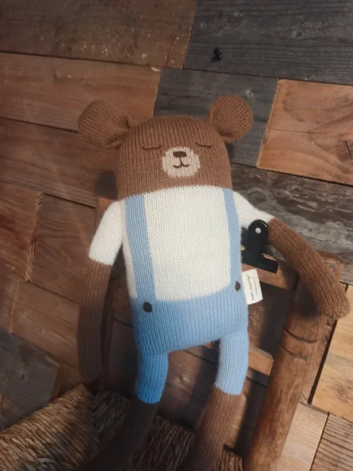 Peluche ours main sauvage tbe - photo numéro 4