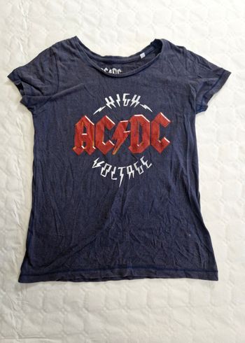T-shirt AC/DC "High Voltage" Officiel - Femme - Taille S