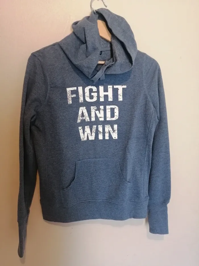 Sweat à capuche Fight And Win taille M