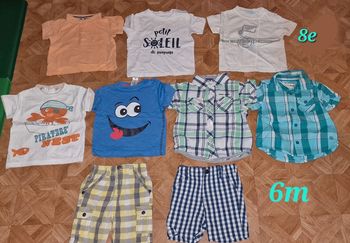 Lot 9vetement ete 6mois
