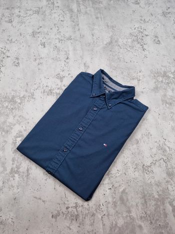 Chemise manches longues Tommy Hilfiger bleu, M Hommes