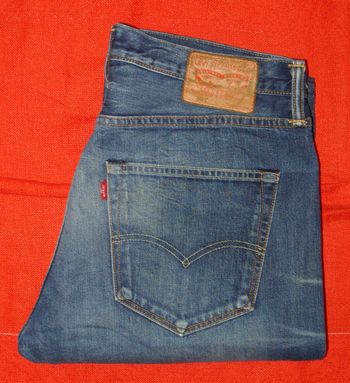 Jean Levi's 501 Droit Bleu Used W36L34