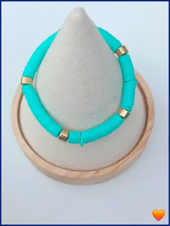 Bracelet perles Heishi – Tendance bohème été