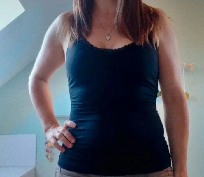 Blouse à bretelles pailettes Wonder taille XS