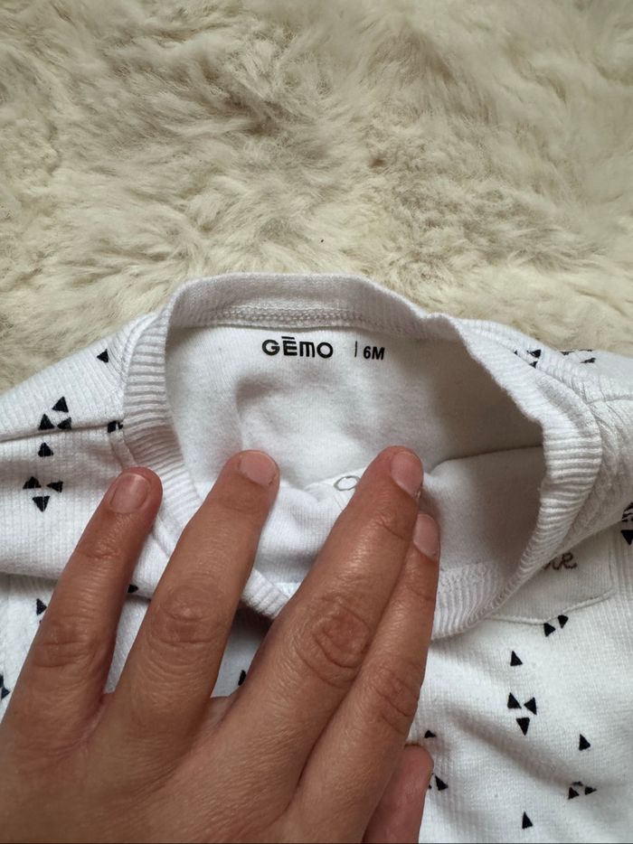👕 lot de pull légé - gemo - NPO - bébé garçon - 6 mois - très bon état - photo numéro 3