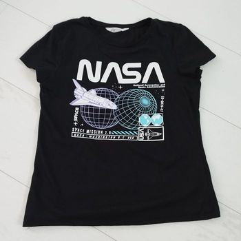 Tee shirt noir NASA