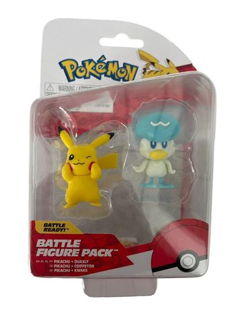 Figurines Pokémon Battle Figure Pack Pikachu et Coiffeton Jazwares neuf